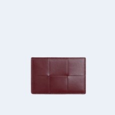 보테가 베네타 카세트 카드케이스 버건디